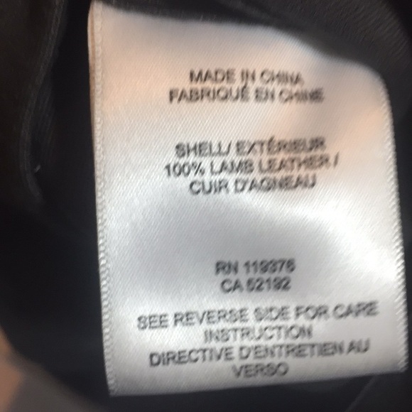 Helmet Lang 100% Lamb Leather Leggings Sz 0 - Picture 7 of 8